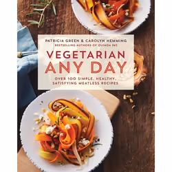 ISBN Vegetarian Any Day, nourriture & boisson, Anglais, Livre broché, 224 pages
