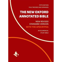 The New Oxford Annotated Bible with Apocrypha: New Revised Standard Version - [Version Originale]