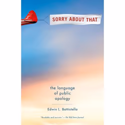 ISBN Sorry About That ( The Language of Public Apology ), Anglais, Couverture rigide, 240 pages