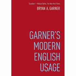 ISBN Garner's Modern English Usage, Bryan Garner, 1120 pages, Anglais, Oxford University Press, 21/04/2016, unisexe
