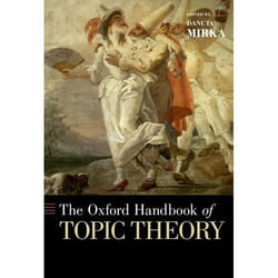 ISBN The Oxford Handbook of Topic Theory Couverture rigide