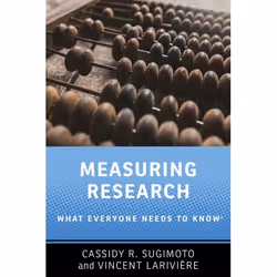 ISBN Measuring Research ( What Everyone Needs to Know® ), Anglais, Couverture rigide, 160 pages