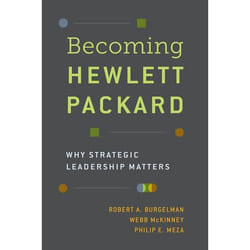 Becoming Hewlett Packard: Why Strategic Leadership Matters - [Version Originale]