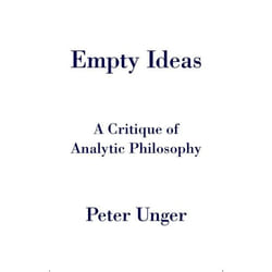 ISBN Empty Ideas ( A Critique of Analytic Philosophy ) Couverture rigide