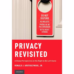 ISBN Privacy Revisited ( A Global Perspective on the Right to Be Left Alone ), 314 pages