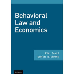 ISBN Behavioral Law and Economics Couverture rigide