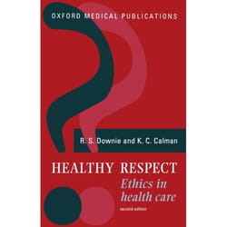 ISBN Healthy Respect ( Ethics in Health Care ) livre