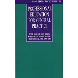 ISBN Professional Education for General Practice livre