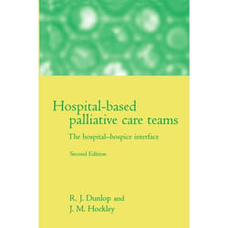 ISBN Hospital-based Palliative Care Teams ( The Hospital/Hospice Interface ) livre