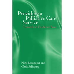ISBN Providing a Palliative Care Service ( Towards an Evidence Base ) livre