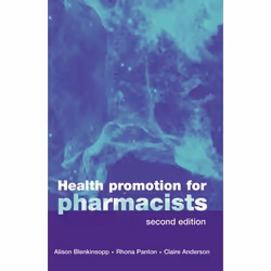 ISBN Health Promotion for Pharmacists, Alison Blenkinsopp, Rhona Panton, Claire Anderson, unisexe, Oxford University Press, 1 ...