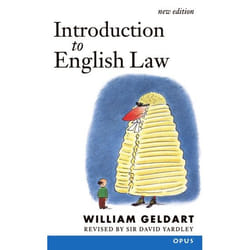 ISBN Introduction to English Law livre