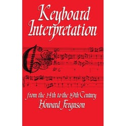 ISBN Keyboard Interpretation from the Fourteenth to the Nineteenth Century ( An Introduction ) livre