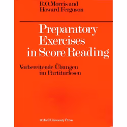 ISBN Preparatory Exercises in Score Reading, 120 pages
