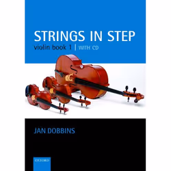 ISBN Strings in Step Violin Book 1 (Book and CD), Jan Dobbins, unisexe, Oxford University Press, 29/07/2004, 1 pièce(s)