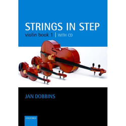 LIVRE POUR DEBUTER A JOUER DU VIOLON AVEC CD - STRINGS IN STEP VIOLIN BOOK Jan Dobbins