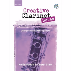 ISBN Creative Clarinet Duets + CD, Kellie Santin, Cheryl Clark, unisexe, Oxford University Press, 03/05/2007, 1 pièce(s)