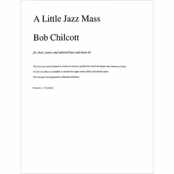 ISBN A Little Jazz Mass, Bob Chilcott, unisexe, Oxford University Press, 10/08/2006, 12 min, 1 pièce(s)