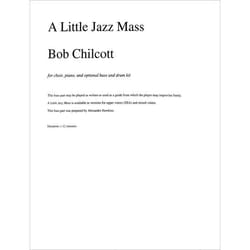 ISBN A Little Jazz Mass livre