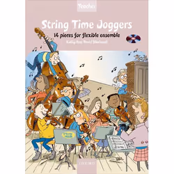 ISBN String Time Joggers ( 14 pieces for flexible ensemble ), Kathy Blackwell, David Blackwell, Anglais