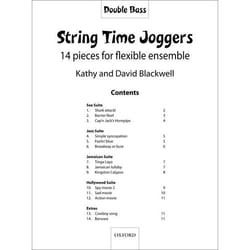 String Time Joggers Double Bass Part, String Time Joggers