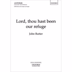 ISBN Lord thou hast been our refuge, John Rutter, unisexe, Oxford University Press, 14/08/2008, 11 min, 1 pièce(s)