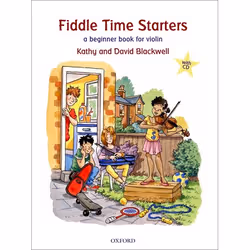 ISBN Fiddle Time Starters + CD ( A beginner book for violin ), Kathy Blackwell, David Blackwell, unisexe, Oxford University P ...