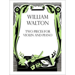 Two Pieces for Violin and Piano, William Walton Edition