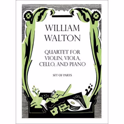 ISBN Quartet for Violin Viola Cello and Piano, William Walton, Hugh Macdonald, unisexe, Oxford University Press, 24/09/2009, ...