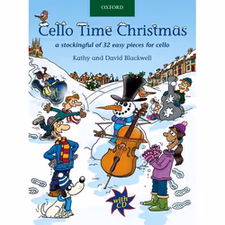 ISBN Cello Time Christmas + CD ( A stockingful of 32 easy pieces for cello ), Kathy Blackwell, David Blackwell, unisexe, Oxfo ...