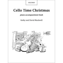 Cello Time Christmas: Piano Book - [Livre en VO]