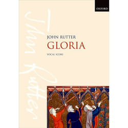 Gloria Vocal Score With Brass