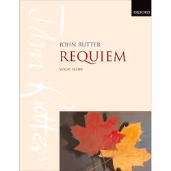 ISBN Requiem, John Rutter, unisexe, Oxford University Press, 09/10/1986, 40 min, 1 pièce(s)