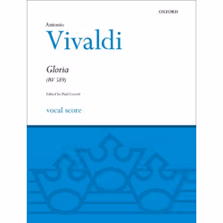 ISBN Gloria, Antonio Vivaldi, Paul Everett, unisexe, Oxford University Press, 01/08/1996, 25 min, 1 pièce(s)