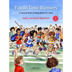 ISBN Fiddle Time Runners + CD ( A second book of easy pieces for violin ), Kathy Blackwell, David Blackwell, unisexe, Oxford  ...