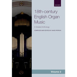 18th-century English Organ Music, Volume 2: A graded anthology - [Version Originale]