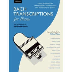 ISBN Bach Transcriptions for Piano ( Twentieth-century arrangements from choral and instrumental works ) livre