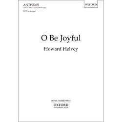 O Be Joyful: Vocal score - [Version Originale]