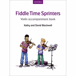 ISBN Fiddle Time Sprinters Violin Accompaniment Book, Kathy Blackwell, David Blackwell, Anglais