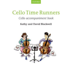 Cello Time Runners Cello accompaniment book - [Version Originale]