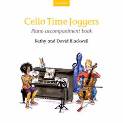 ISBN Cello Time Joggers Piano Accompaniment Book, Kathy Blackwell, David Blackwell, Anglais