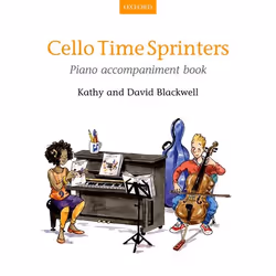 ISBN Cello Time Sprinters Piano Accompaniment Book, Kathy Blackwell, David Blackwell, Anglais