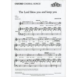 The Lord bless you and keep you: SA vocal score (F major) (The Oxford choral songs) - [Version Originale]