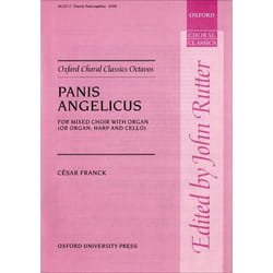Panis angelicus: Vocal score (Oxford Choral Classics Octavos) - [Version Originale]
