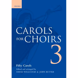 ISBN Carols for Choirs 3, David Willcocks, John Rutter, unisexe, Oxford University Press, 07/09/1978, 1 pièce(s)