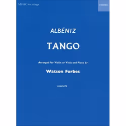 ISBN Tango, Isaac Albeniz, Watson Forbes, unisexe, Oxford University Press, 31/03/1969, 2 min, 1 pièce(s)