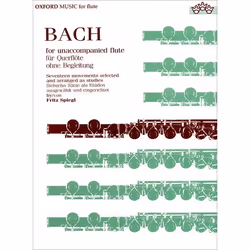 ISBN Bach for Unaccompanied Flute, Johann Sebastian Bach, Fritz Spiegl, unisexe, Oxford University Press, 01/07/1965, 1 pièce ...
