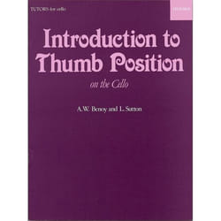 ISBN An Introduction to Thumb Position livre