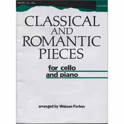 ISBN Classical and Romantic Pieces for Cello, 32 pages