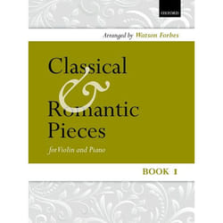 Classical and Romantic Pieces for Violin Book 1